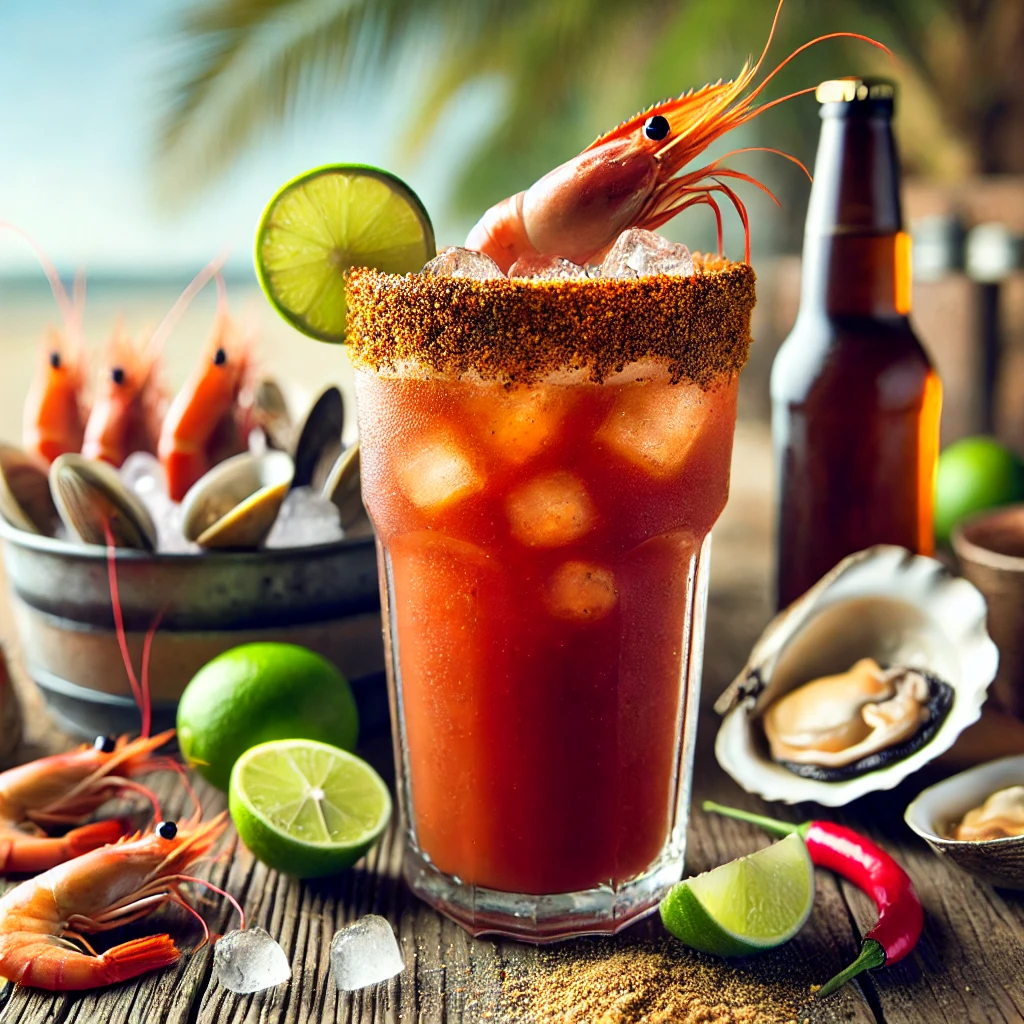 Michelada con Clamato