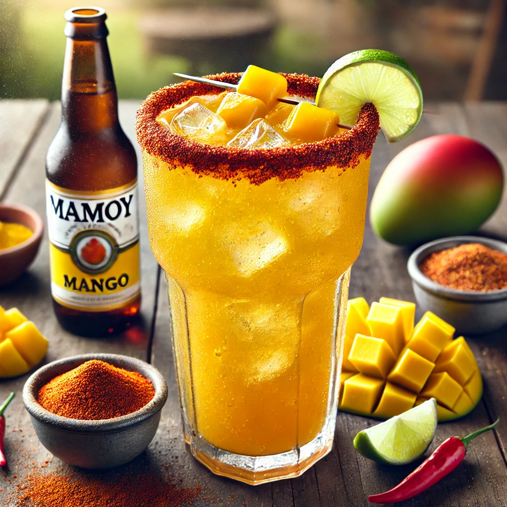 Michelada con Mango